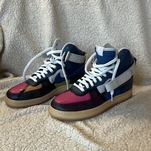 Nike Air Force 1 Multicolor High-Top Sneakers Men’s 7.5  Women’s 9